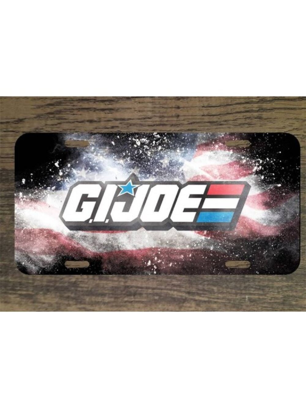 GI Joe USA Flag 6x12 Custom Mountable Novelty License Plate